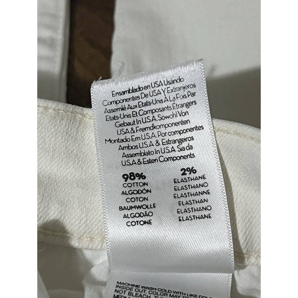 MOTHER White Ankle Crop Jeans - Picture 12 of 16